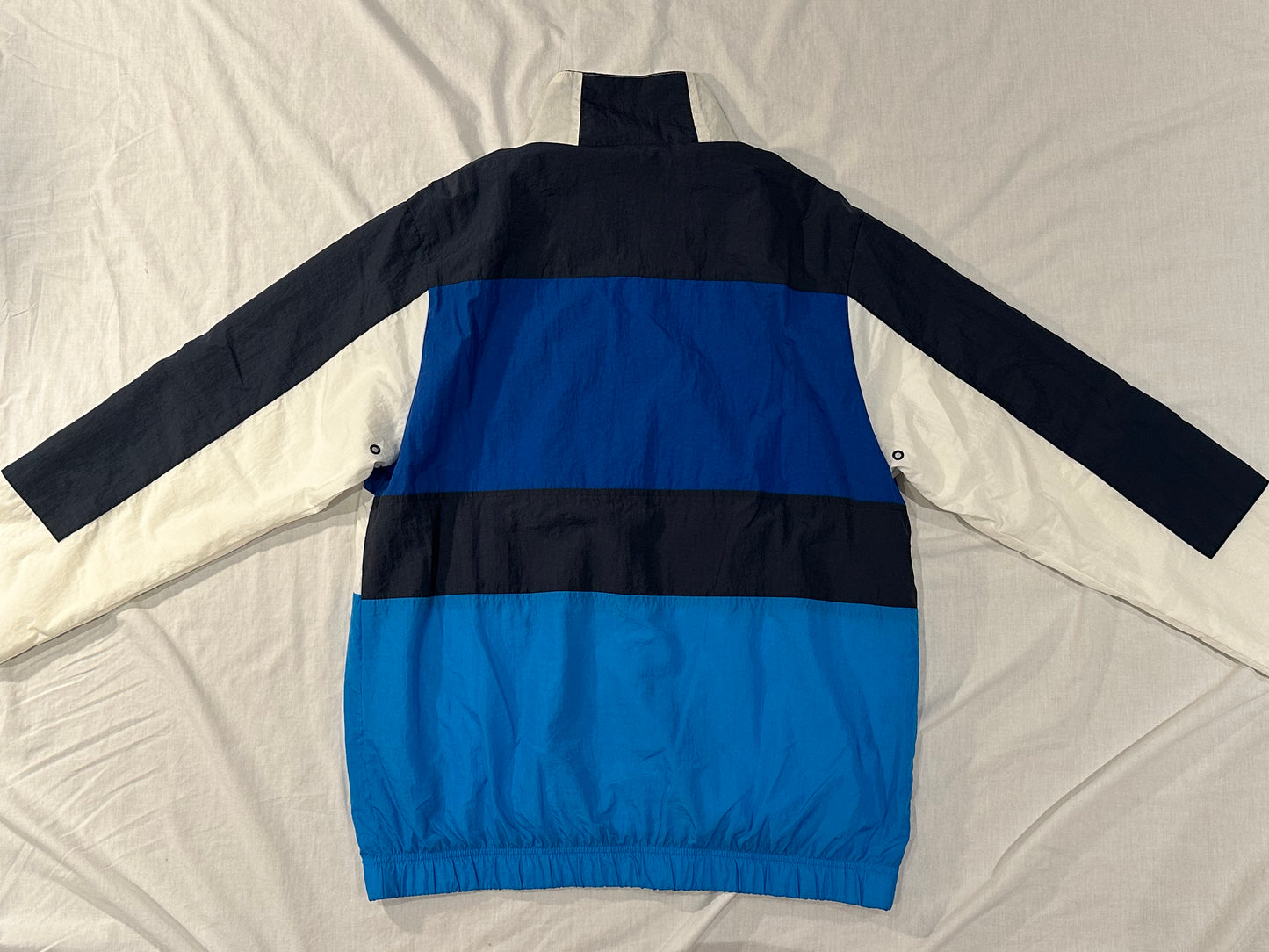 Topman Pullover Jacket (Medium) - Blue, White, Grey, Navy - 8/10 Condition