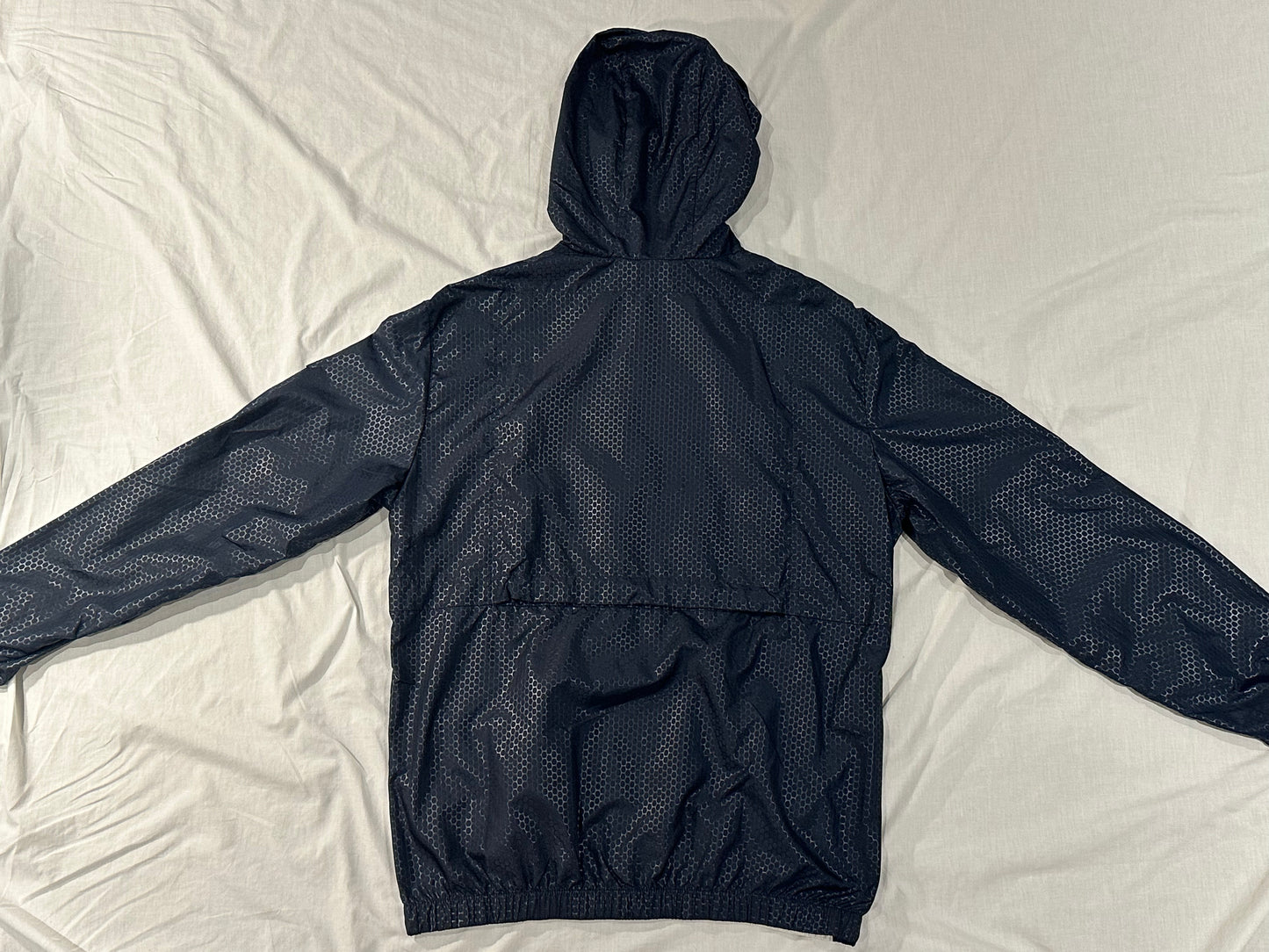 Jack Jones Rain Coat (X-Large) - White, Blue, Navy - 10/10 Condition