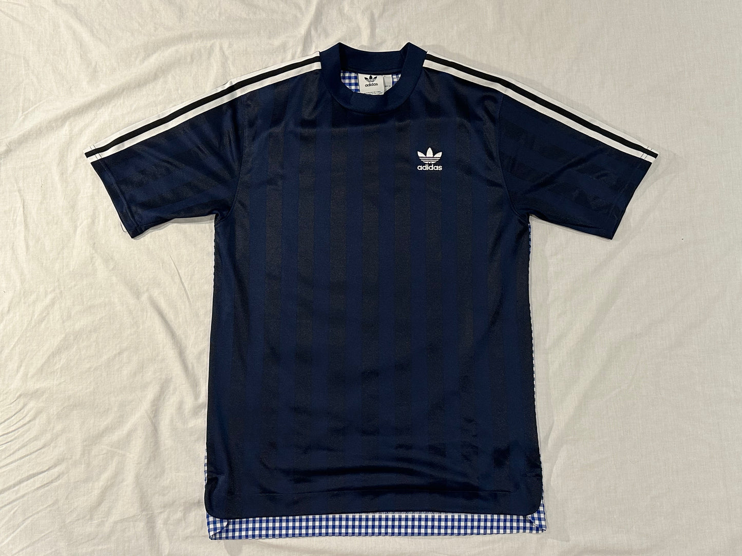 Adidas Originals T-Shirt (Large) - Navy, Blue, White - 8/10 Condition