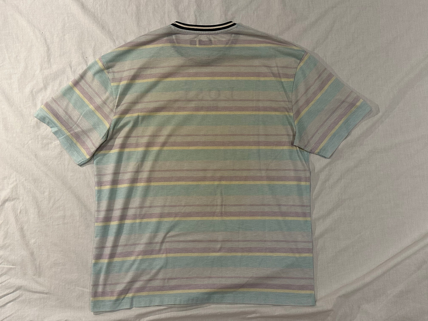 Topman T-Shirt (Medium) - Blue, Magenta, Yellow - 7/10 Condition