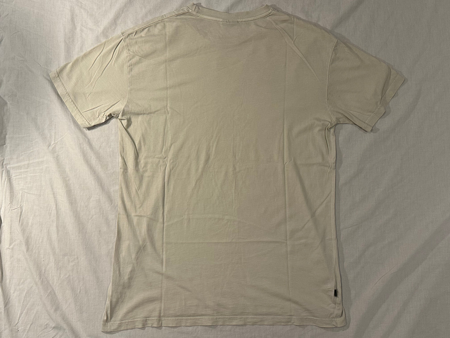 Stüssy T-Shirt (Large) - Creme - 10/10 Condition