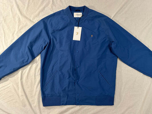 Farrah Bomber Jacket (X-Large) - Blue - 10/10 Condition (w/ Tags)