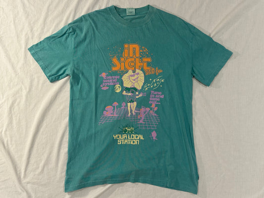 Insight Graphic T-Shirt (Medium) - Teal - 10/10 Condition