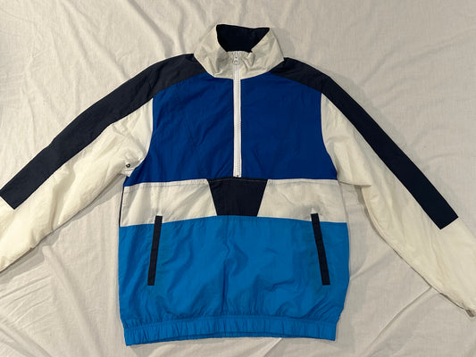 Topman Pullover Jacket (Medium) - Blue, White, Grey, Navy - 8/10 Condition