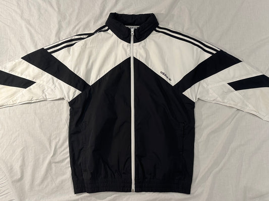 Adidas Originals Retro Jacket (Small) - White, Black - 9/10 Condition