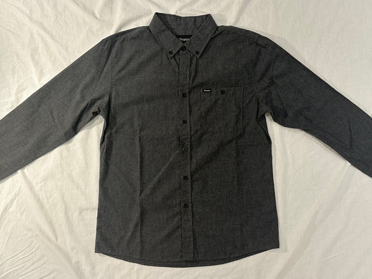 Brixton Shirt (Small) - Grey - 10/10 Condition